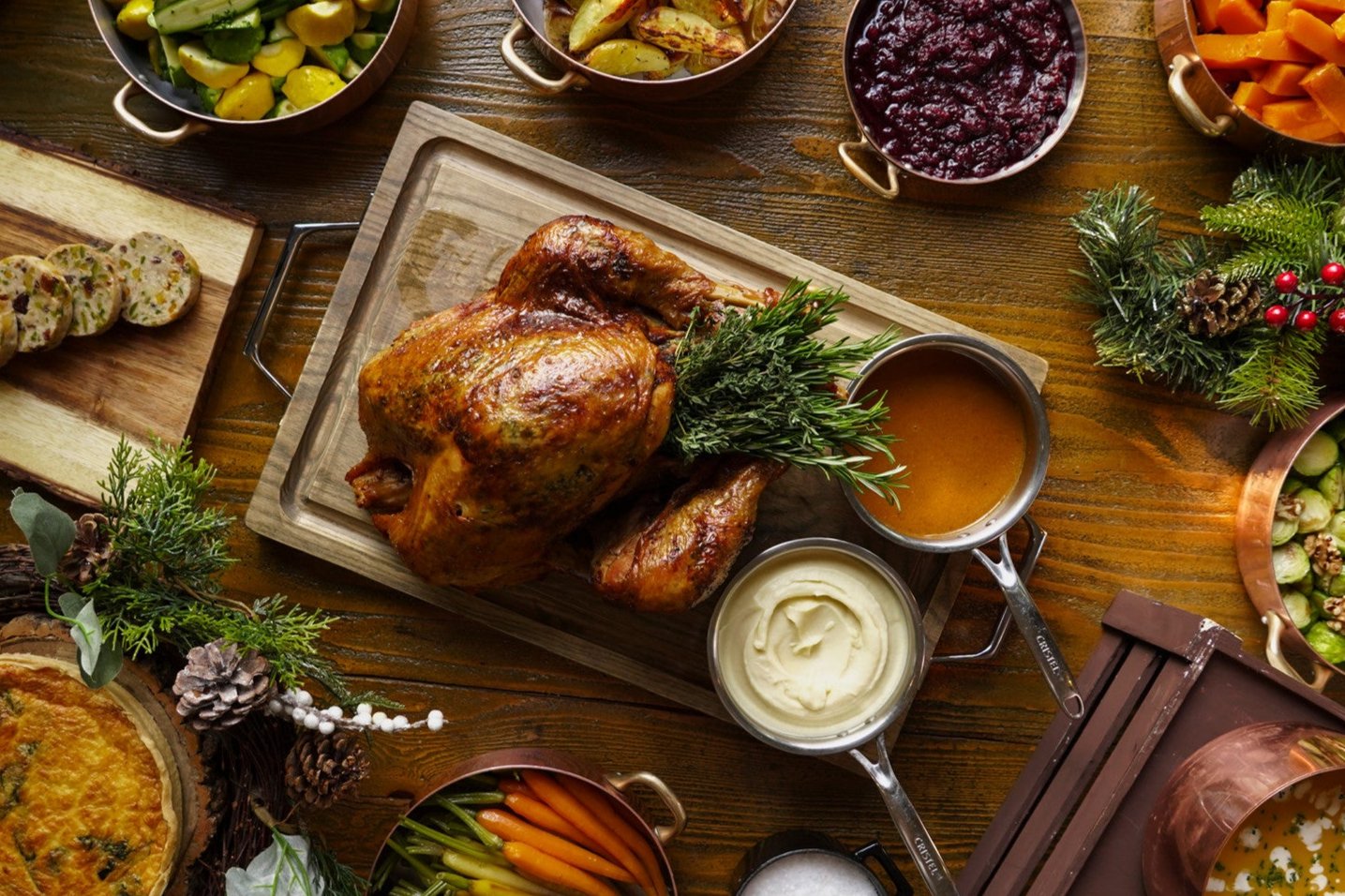Festive Bundle - Garlic Butter Herb Roasted Turkey 2025