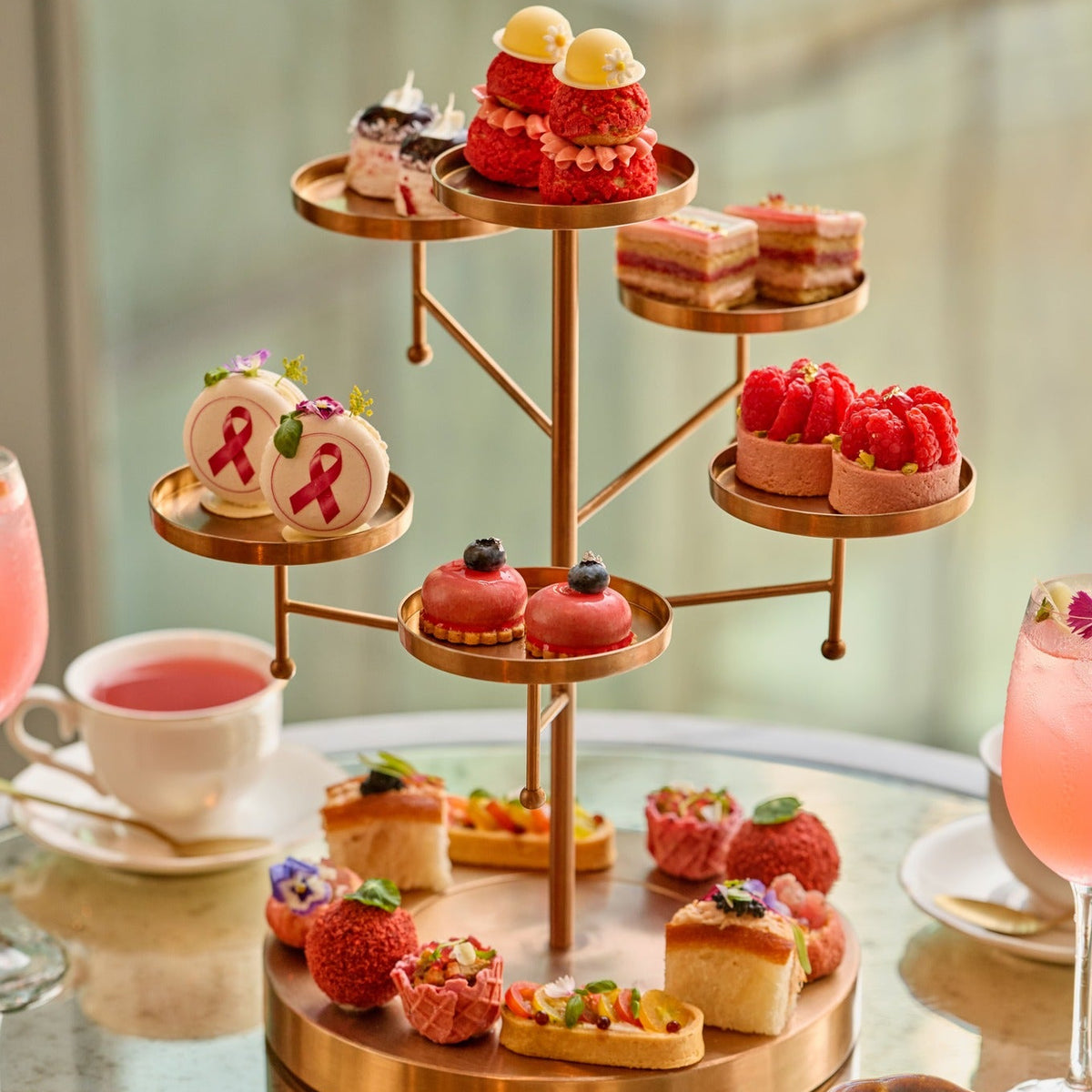 Pink October Afternoon Tea