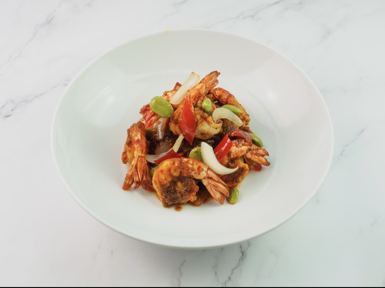 Prawn Sambal with Petai