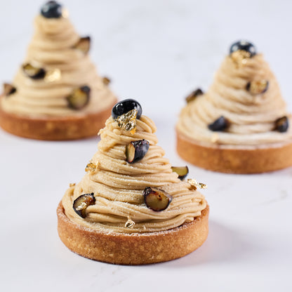 Mont Blanc Chestnut Tart