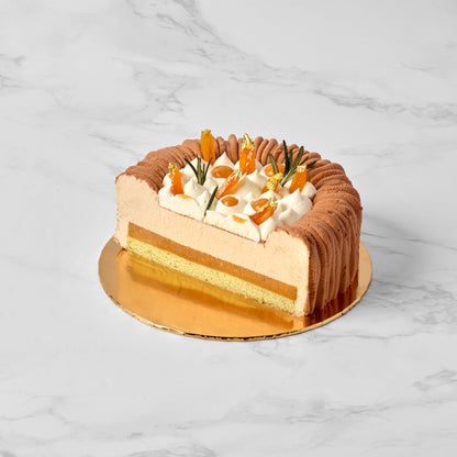 Apricot & Praline Cake