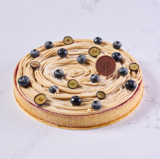 Mont Blanc Chestnut Tart