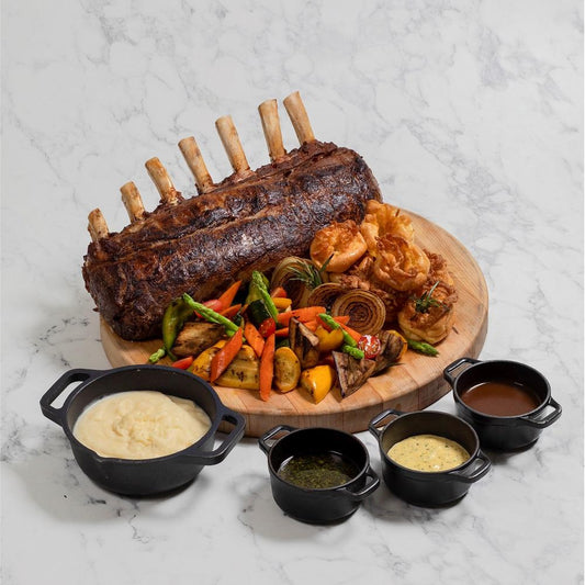 Sarawak Pepper Crusted Prime Rib